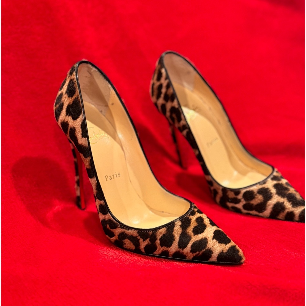 So Kate - Christian Louboutin Pony Hair Leopard Print